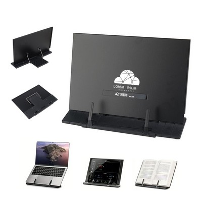 Metal Book Stand For Desk Porholtable Document Holder