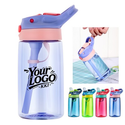 16 Oz. Children's Bottle with Duck-Billed Straw