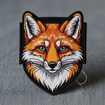 5" - 100% Custom Embroidered Patches - Hook & Loop