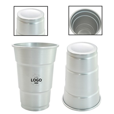 16oz Aluminum Beer Pint Cups