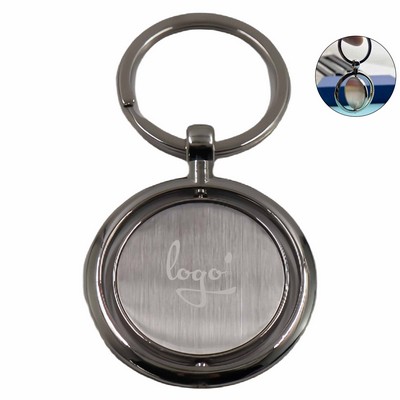 Double-Sided Rotating Keychain