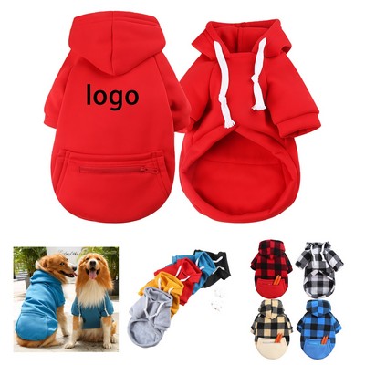 Soft Warm Dog Hoodie Sweater