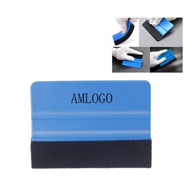 Precision Film Card Squeegees with Soft Edges