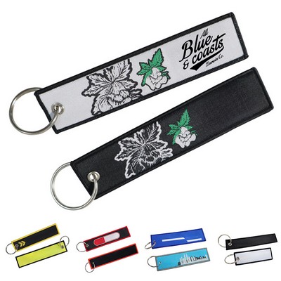 Embroidered Keytag