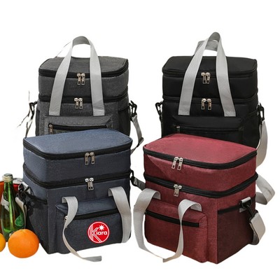 PEVA Double Layer Picnic Bag
