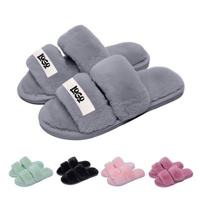 Woman Fluffy Slippers