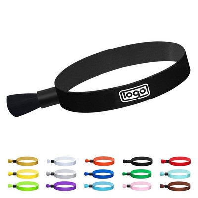 Fabric Wristband with Locking Ball