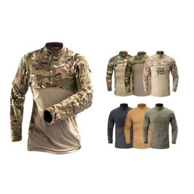 Long-sleeved Camouflage Combat Uniform
