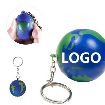 Earth Stress Reliever Keychain