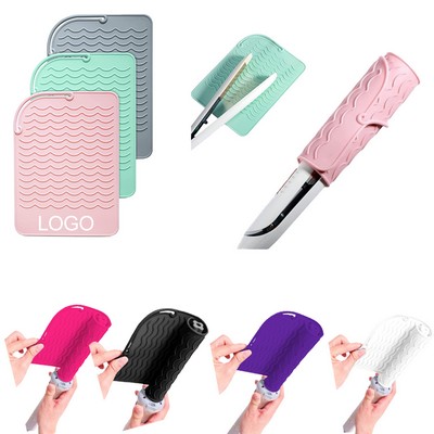 Heat-Resistant Curling Iron Silicone Pad