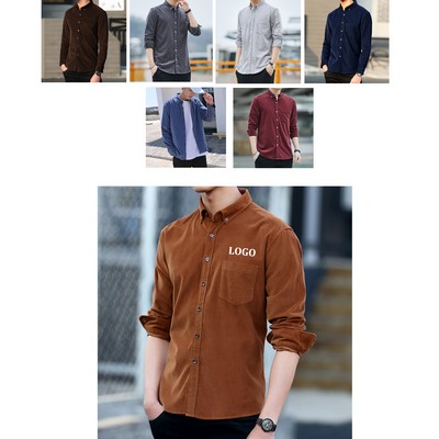 Mens Button Down Shirt