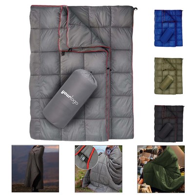 Waterproof Wearable Camping Blanket