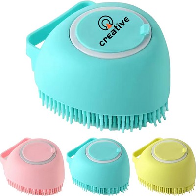 Pet Silicone Storage & Dispensing Brush