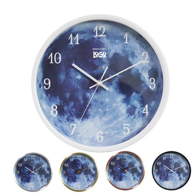 Blue Moon LED Luminous Voice-Activated Wall Clock