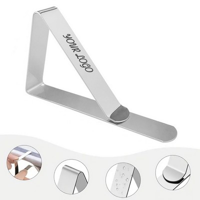 Triangular Tablecloth Securing Clips