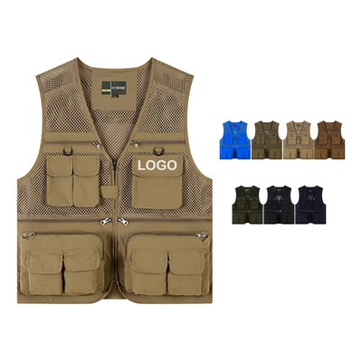 Multi-Pocket Photography Vest