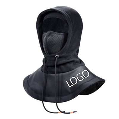 Double-Layer Fleece Hooded Balaclava