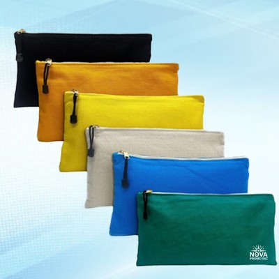 Small Canvas Zippered Tool Tote Pouch for Organized and Convenient Tool and Gear Storage