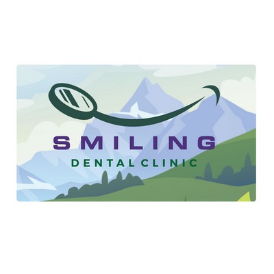 3.5 x 4.5" Rectangle Vinyl Decals