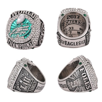 Dazzling Custom Engraved Championship Ring
