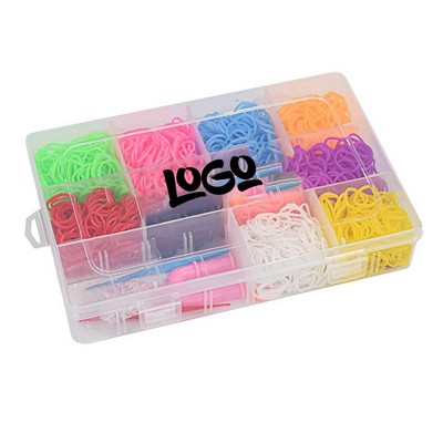 15 Small Grid Rubber Band Bracelet Kit
