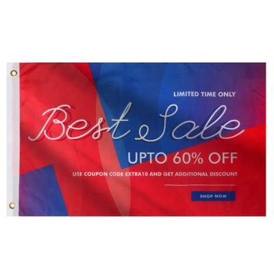 Custom Printed Outdoor Heavy Duty Flag