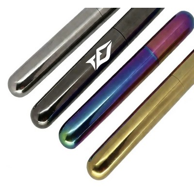 Stainless Steel Travel Cigar Case 167*22mm(Inner diameter 19mm)