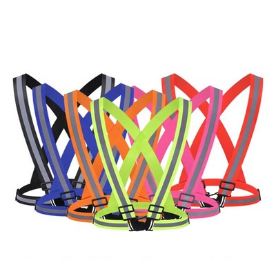 Reflective Vest Running Gear High Visible Safety VES