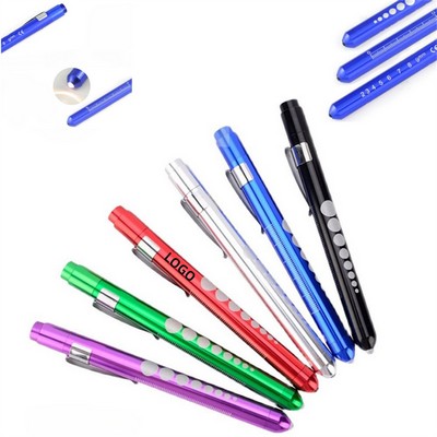 Medical Penlight with Pupil Gauge and Ruler