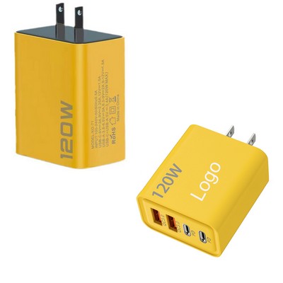 120W Dual-Port PD Charger