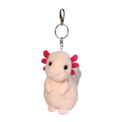 Axolotl Bag Charm - Stuffed Animal Keychain