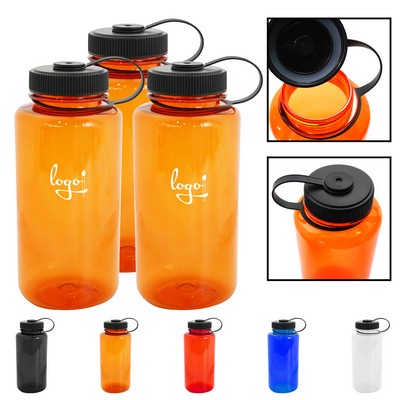 32Oz Plastic Water Bottle With Handle