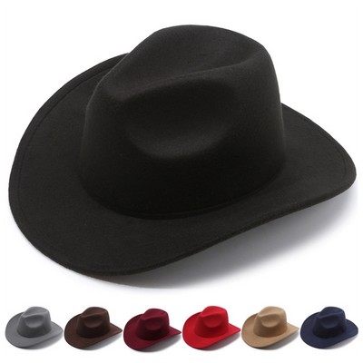 Classic Felt Western Cowboy Hats