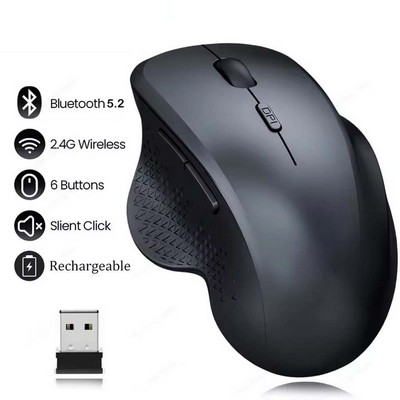 Dual-Mode Rechargeable Wireless Mouse