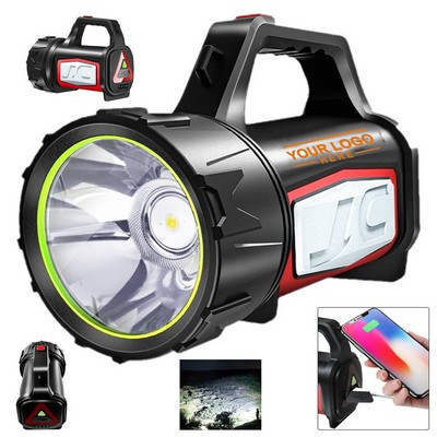 Ultra-Bright Rechargeable Long-Range Spotlight