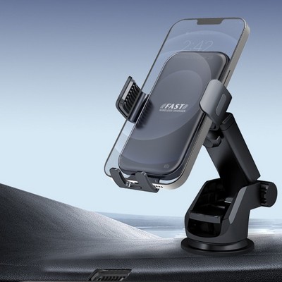 CAR WIRELESS CHARGER w/ Dash Mount *Fast Charge 15W*