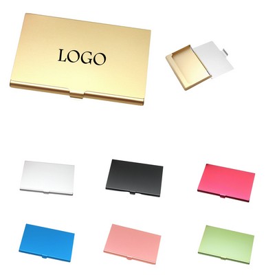Aluminum Business Card Holder