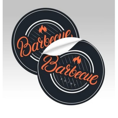 12"x4" Die cut vinyl Stickers