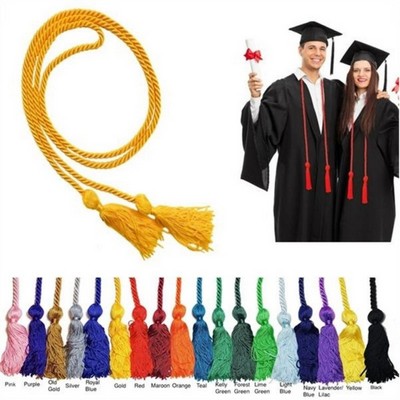 Polyester Braided Double-End Graduation Honor Tassel Cord