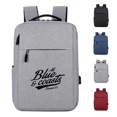 Computer Backpack with Charging Port