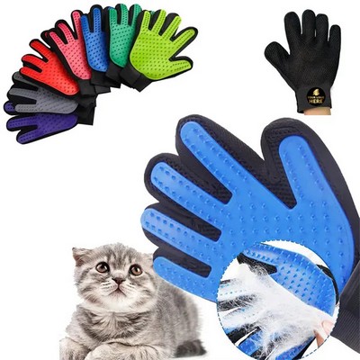 Pet Massage & Grooming Gloves (2-Pack)