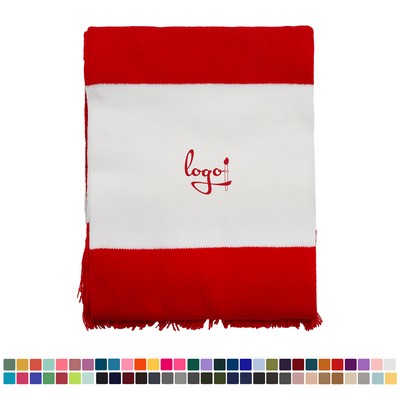 Knitted Jacquard Scarf