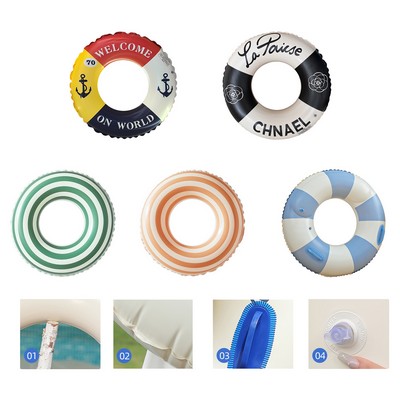 Durable PVC Material Inflatable Swim Ring Tubes
