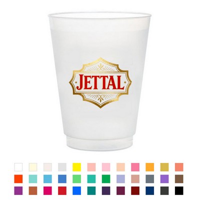 10 Oz Unbreakable Translucent Frosted Cup