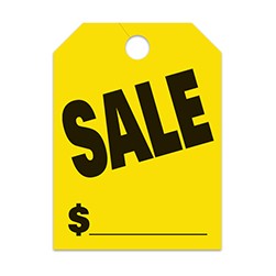 Jumbo Style SALE Mirror Hang Tag