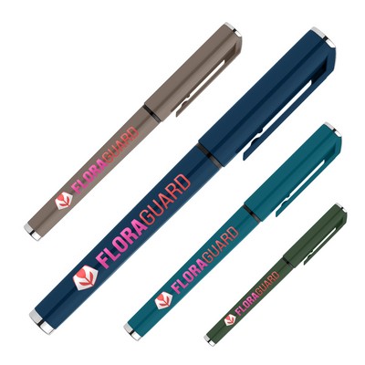 Kalan Recycled Plastic Gel Pen (Full Color Imprint)