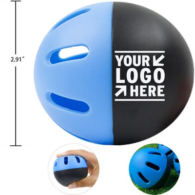 2.9" Two-Tone 8-Hole Pickleball Training Ball