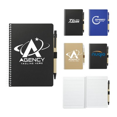 Portable Spiral Notebook Set