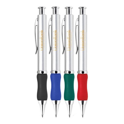 Union Printed - Grip Brass Click Metal Pen