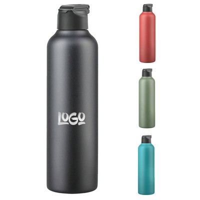 33oz Stainless Steel Portable Riding Car Water Bottle